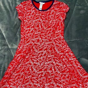 ♥️girl’s red Guess Dress ♥️